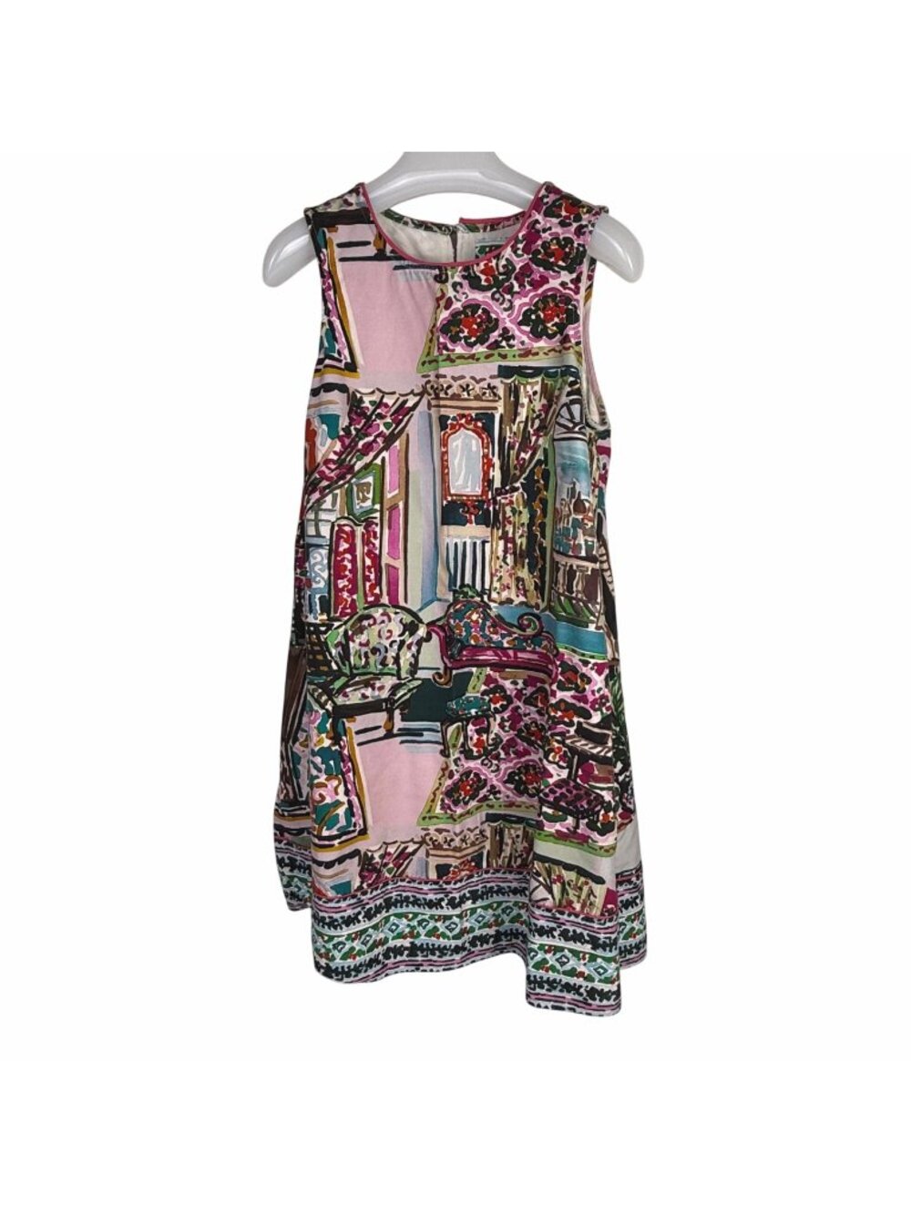 Anthropologie Amelia Mini Shift Dress Sleeveless Size S